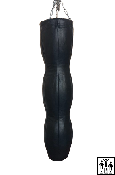 Боксёрский мешок DNN из натуральной кожи тип Силуэт трёхсекционный (МБНТ22-13 ,диаметр 40, высота 150 см, вес 80-85 кг)