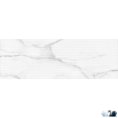 Плитка Gracia Ceramica Marble matt white wall 02 30x90 с рельефом