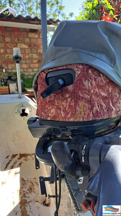 Транспортировочный чехол - Ямаха 15-20. -4 такта синий 1 шт.(электростартер)