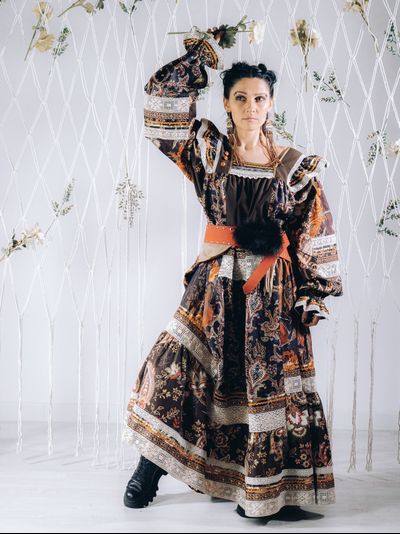 Платье &quot;Русское Барокко&quot;