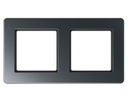 Jung AF582BFANM рамка 2 поста, цвет матовый антрацит