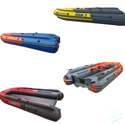 Лодка ПВХ Angler Reef Тритон S-Max 400FiND с интегрированным фальшбортом