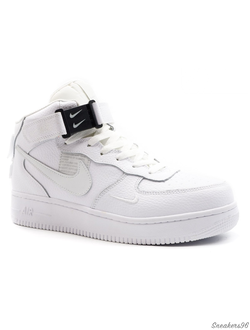 Nike Air Force 1 Mid 07 lV 8 (с Мехом) Black/Черные Мужские