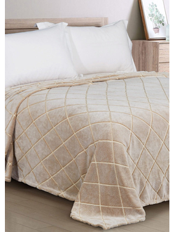 Плед Cleo БАМБУК полутороспальный микрофибра 150х200 150/235-PB