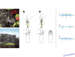 Сопло ротатор Hunter MP-регулировка