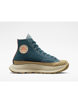 Кеды Converse Chuck Taylor 70 AT-CX Deep Sleep синие высокие на платформе A02776C