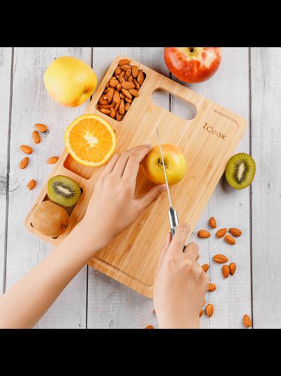 Доска для нарезки и сервировки продуктов, кухонная посуда iCook