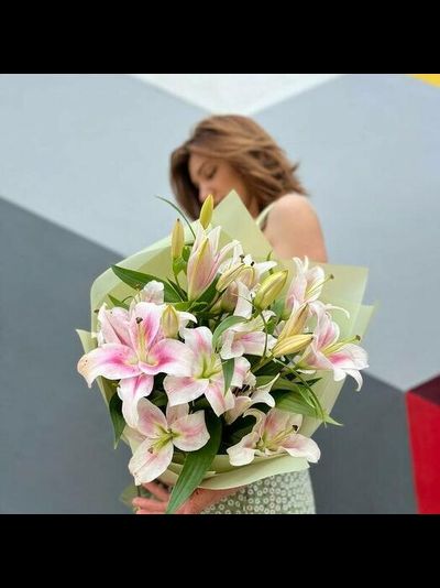 Королевские лилии белые 5шт