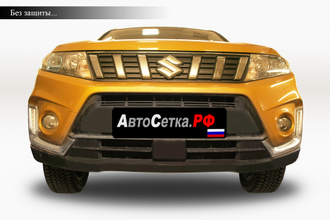 Premium защита радиатора для Suzuki Vitara (2019-н.в.) из 3-х частей