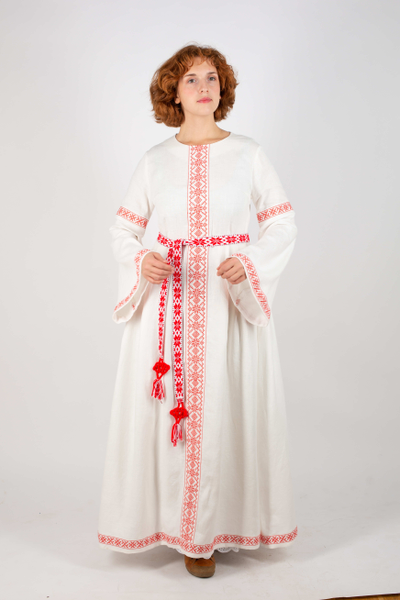 Платье "Царевна Лебедь"  белое