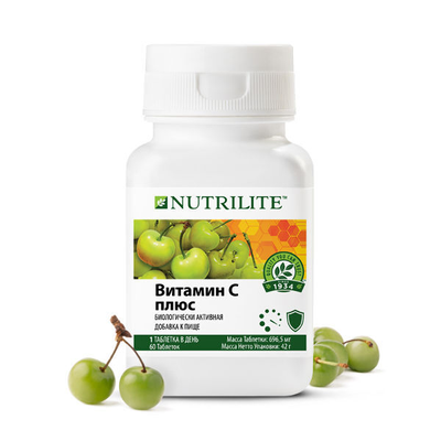 ПОДДЕРЖКА ИММУНИТЕТА Nutrilite Витамин С плюс, 60 таб.