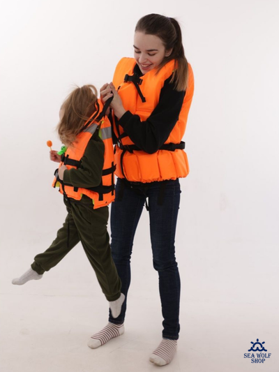 Жилет спасательный до 30кг БК "Водник Junior" ГОСТ