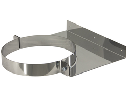 Кронштейн стеновой (длина до хомута 90 мм) -200-нерж 1 мм