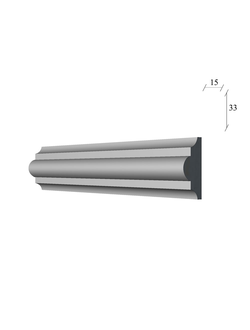 молдин для стены гипсовый МЛ-04