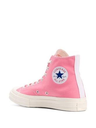 Commes des garcon converse pink shop