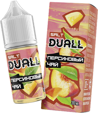 DUALL SALT (STRONG) 30ml - ПЕРСИКОВЫЙ ЧАЙ