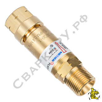 Клапан обратный огнепреградительный ацетилен-пропановый Messer GG91M FG G3/8 LH - G3/8 LH для резака