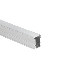 Алюминиевый профиль 4L-2226-V ANOD+OPAL Ударопрочный рассеиватель