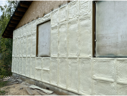 Утепление стен и фасада пенополиуретаном