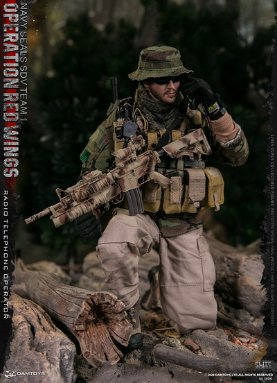 Радист, Операция «Красные крылья» - Коллекционная ФИГУРКА 1/6 scale Operation Red Wings NAVY SEALS  SDV TEAM 1 Radio Telephone Operator (78081) - DAMTOYS