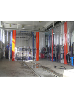 ПВХ завесы для автосервиса