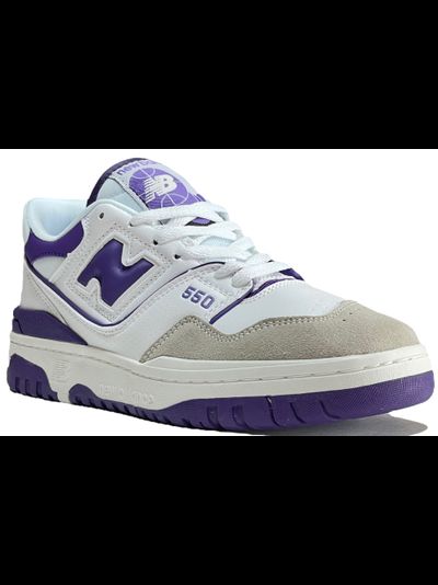 New Balance 550 White Prism Purple