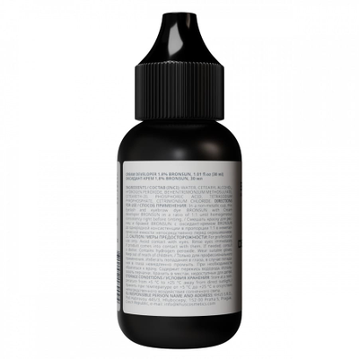 Оксид BRONSUN «КРЕМОВЫЙ - 1,8%» "Developer (oxide) Cream" (30 мл)