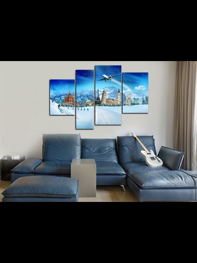 Модульная картина "Мировые столицы"