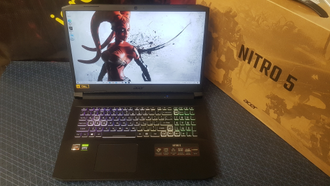 Acer Nitro 5 AN517-41-R255 ( 17.3 FHD IPS 144Hz RYZEN 7 5800H  RTX3080(8GB) 16GB 1000SSD )