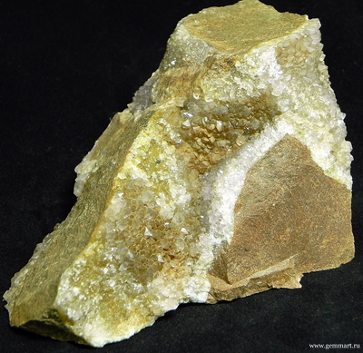 Друза бледного Аметиста с друзой прозрачного Кварца