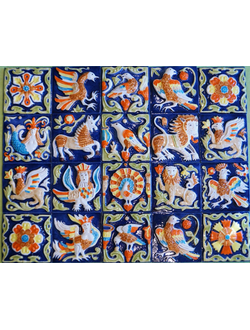 Симаргл (изразцовая плитка)