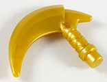 Minifigure, Weapon Hook with Bar, Pearl Gold (37341d / 6238704)