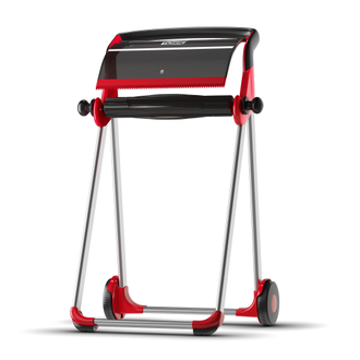 652008 Tork Performance Напольный диспенсер для протирочных материалов в рулонах W1 красный