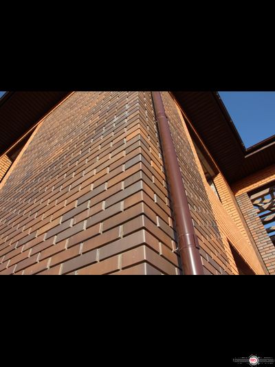 Кирпич облицовочный одинарный Флеш - Баварская кладка В ассортименте