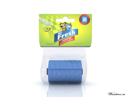 Mr Fresh Пакеты для уборки фекалий (сменный рулон), 20 шт. 52415