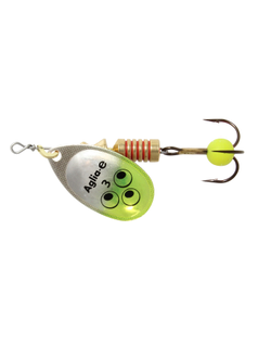 Блесна Mepps AGLIA-E AG Chartreuse Bright №1 (3,5гр.) (в упаковке-3шт)