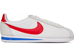 Nike Cortez (Белые с красным) кожа