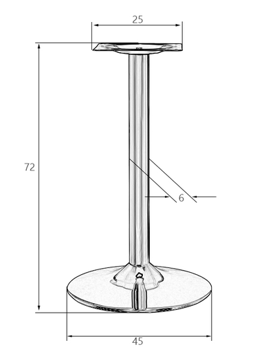Подстолье обеденное ALAN