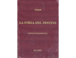 Verdi, Giuseppe Die Macht des Schicksals Klavierauszug (dt, gebunden)