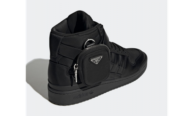 Prada x Adidas Forum High Mono Black
