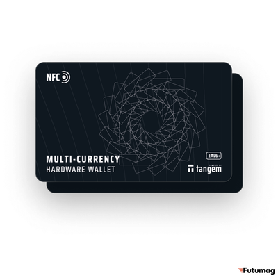 Криптовалютный кошелек Tangem Wallet набор из 2 карт