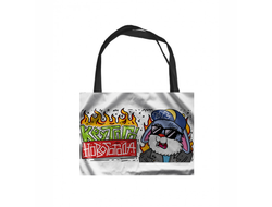 Сумка-шоппер  горизонтальная год Кролика №60