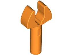 Bar   1L with Clip Mechanical Claw - Cut Edges and Hole on Side, Orange (48729b / 6223596 / 6278159 / 6439042)