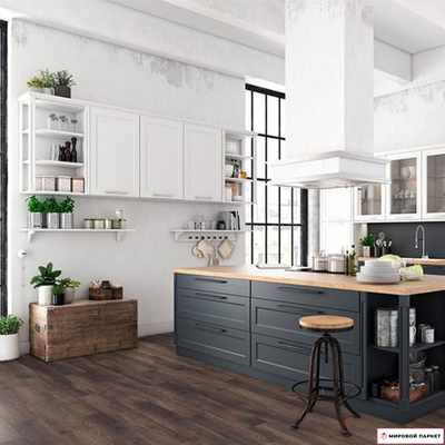 Ламинат Rooms Suite Дуб Эльба Платиновый RV826WA 32 класс толщина 8 мм с фаской 2.672 м2