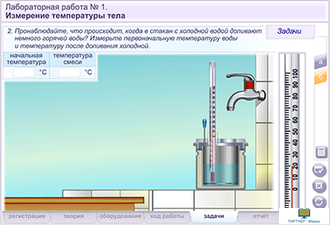 Лабораторные работы по физике 8 класс. Сетевая версия