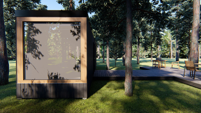 Модульный гостевой дом, 18 м2