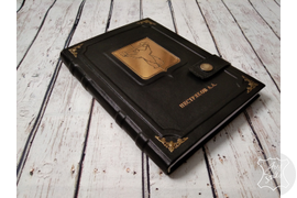 Тиснение логотипов, гербов и эмблем на коже