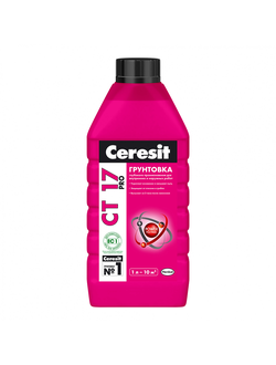 Грунтовка Ceresit СТ-17 1л глубокого проникновения