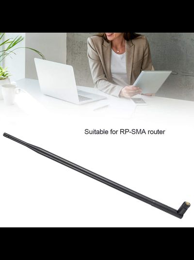 DE/WiFi 12db Уличная Wi-Fi антенна  2,4 ГГц усиление 12 Дб (SMA-RP)