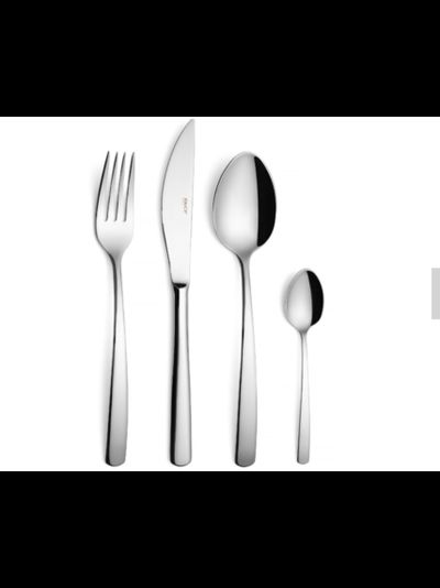 Набор столовых приборов известного португальского бренда  FACE 24 предмета на 6 персон: 6 столовых ложек, 6 столовых вилок, 6 столовых ножей, 6 чайных ложек
